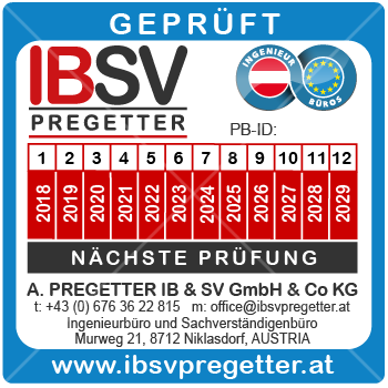 IBSV Prüfplakette